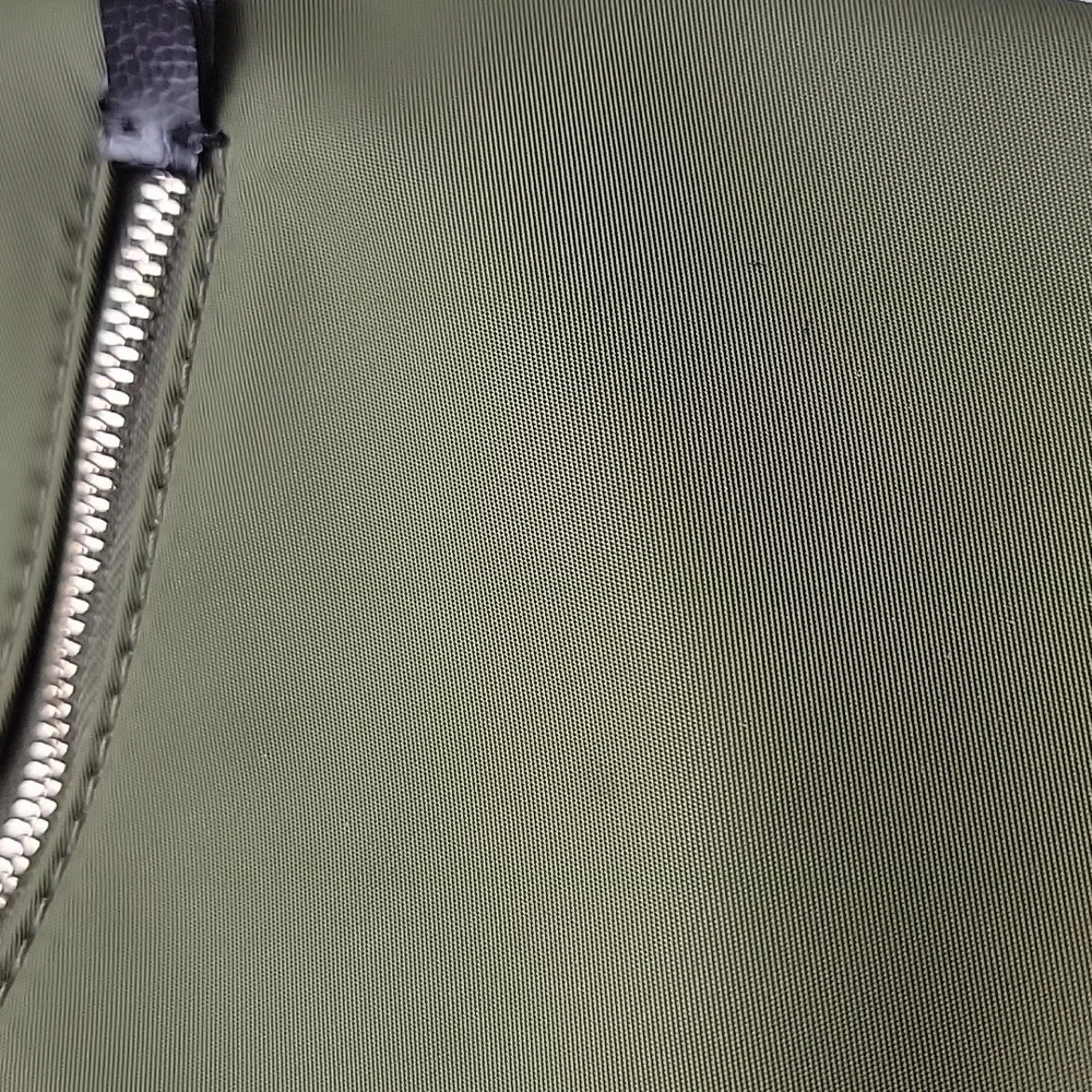 KATE SPADE Dawn Olive Green Nylon Zip Closure‎ Designer Crossbody Shoulder Bag